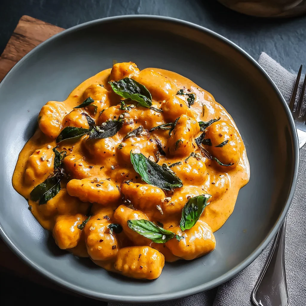 Creamy Pumpkin Gnocchi Delight