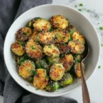 Crispy Parmesan-Crusted Roasted Brussels Sprouts