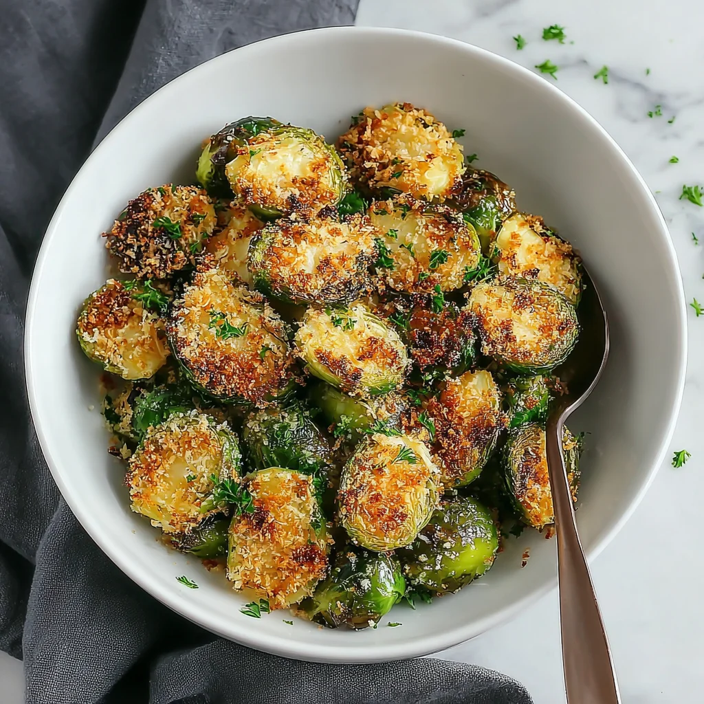 Crispy Parmesan-Crusted Roasted Brussels Sprouts: The Ultimate Side Dish Recipe
