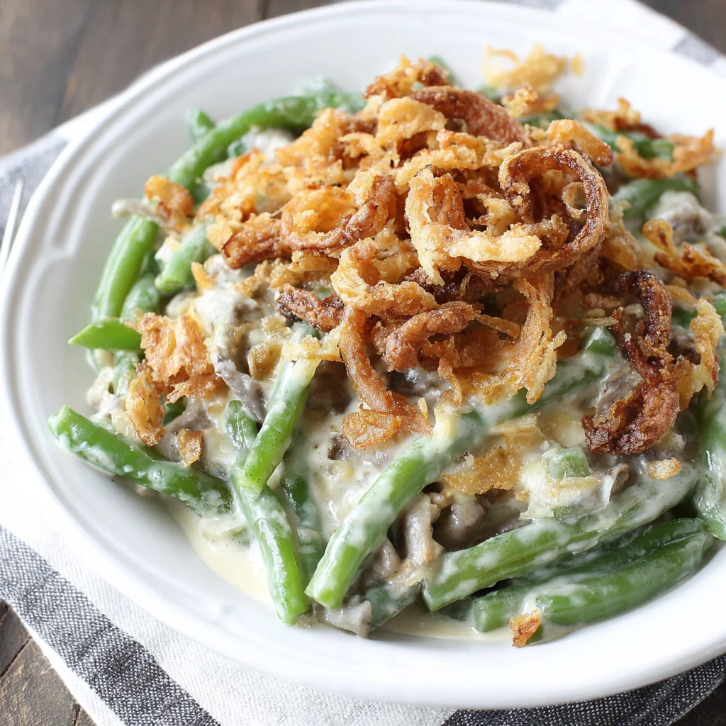 Crockpot Green Bean Casserole: The Ultimate Comfort Food