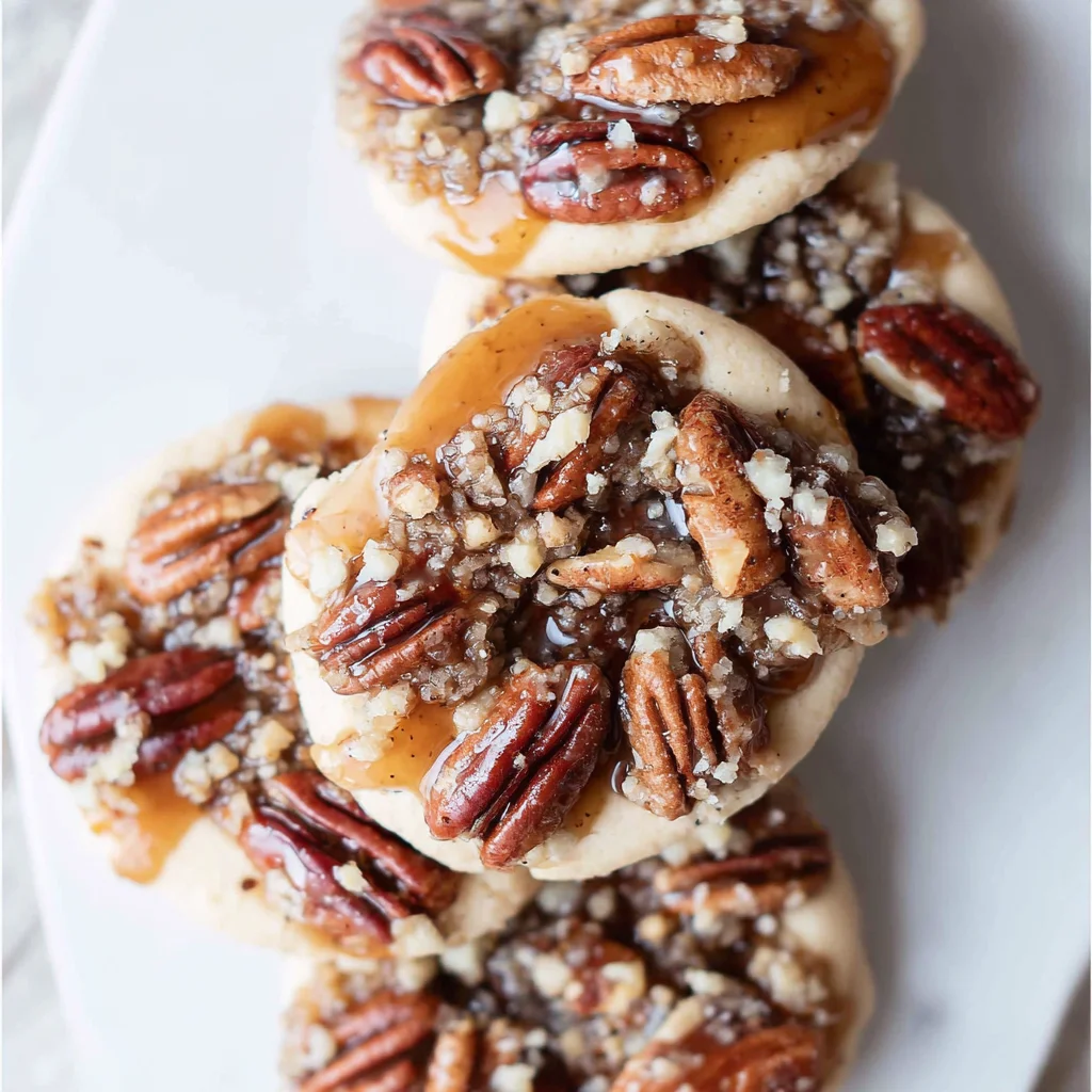 Crumbl Pecan Pie Cookies