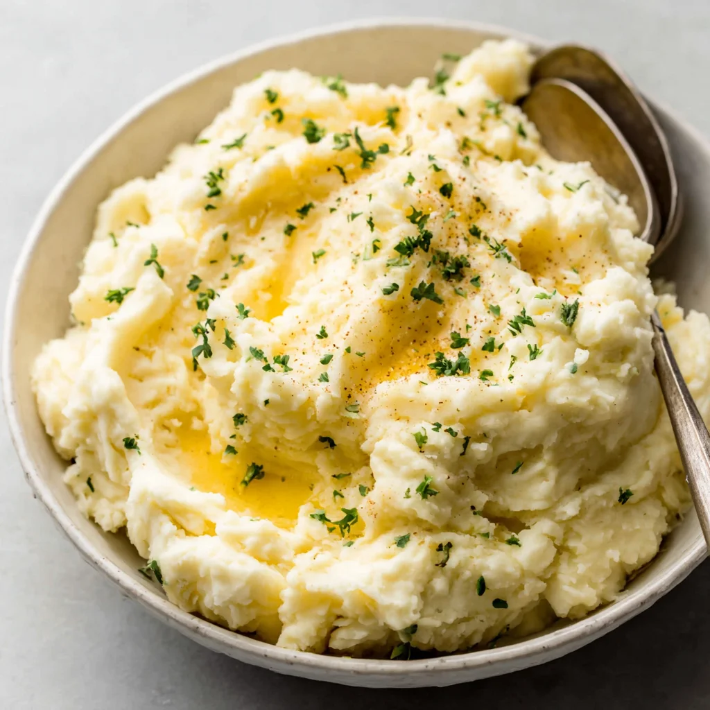 Easy Garlic Mashed Potatoes
