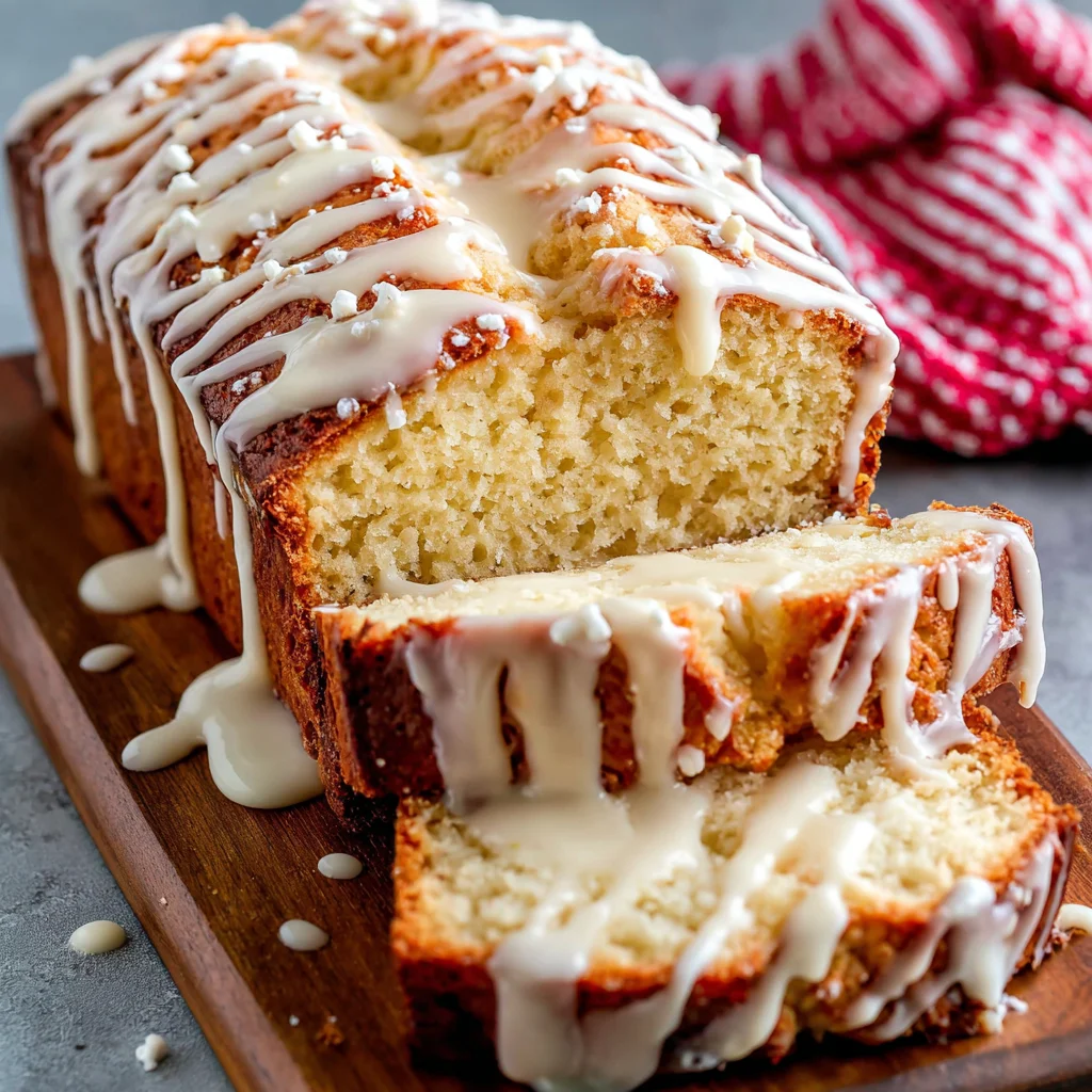 Eggnog Bread With Glaze: A Festive Holiday Treat
