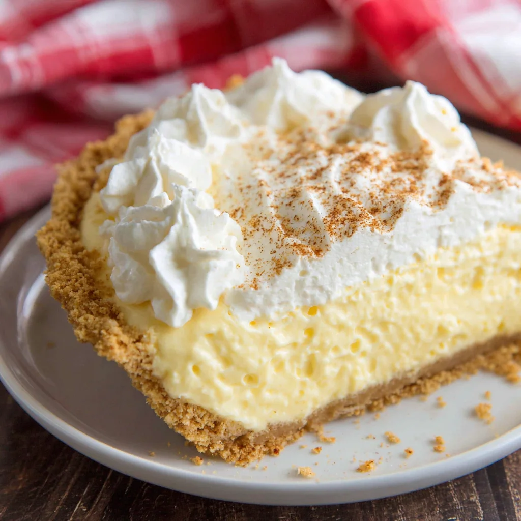 Eggnog Cream Pie: A Festive Holiday Dessert