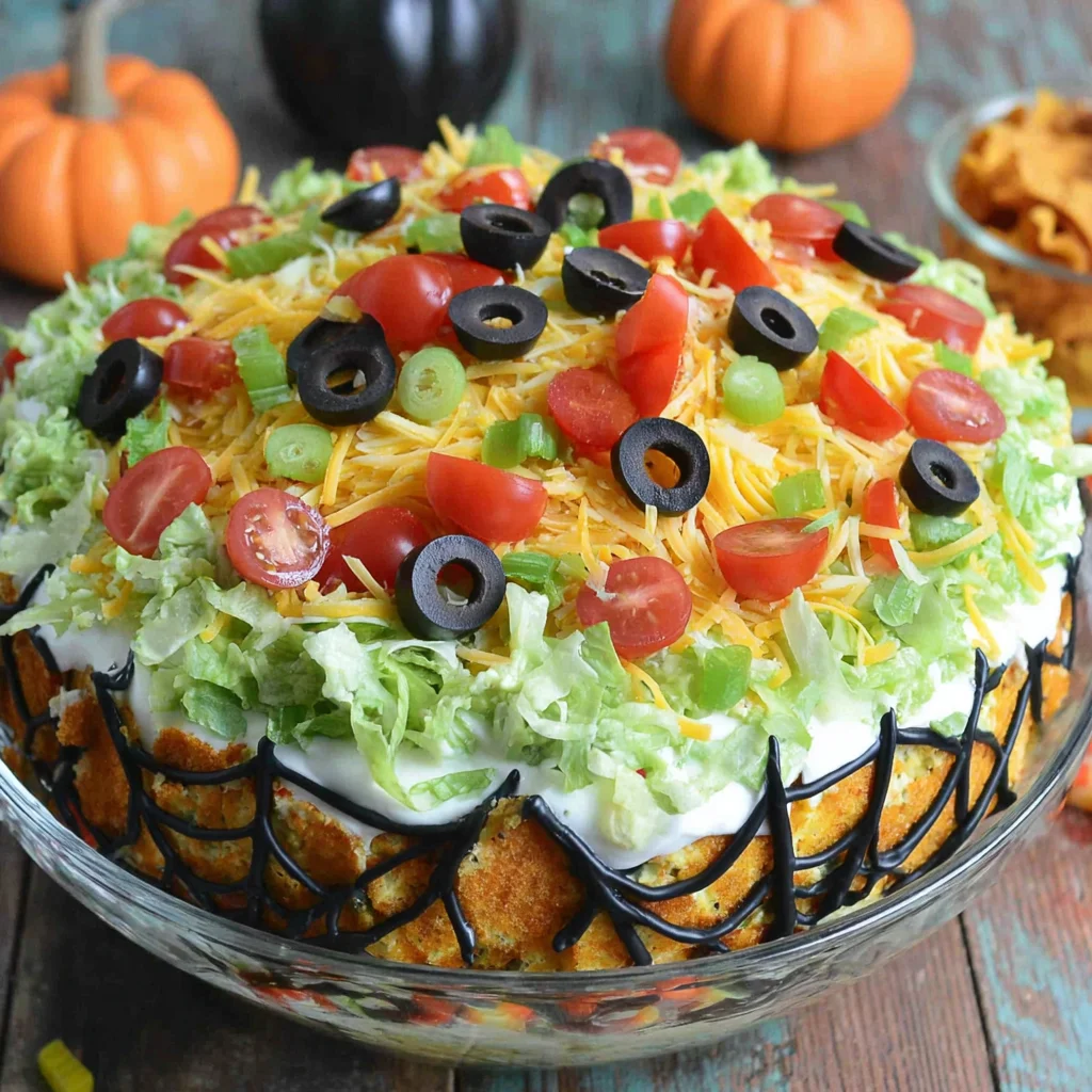 Halloween Taco Dip: A Spooktacularly Delicious Game Day Treat