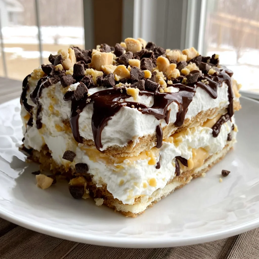 Peanut Butter Chocolate Eclair Cake: The Ultimate No-Bake Dessert