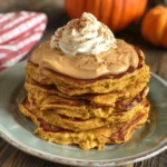 Pumpkin Pancakes with Cinnamon Butter