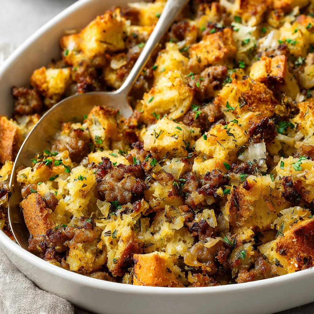 Sausage Stuffing: A Flavorful Thanksgiving Staple (and Beyond!)