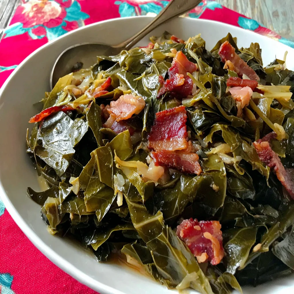 Southern Collard Greens with Bacon