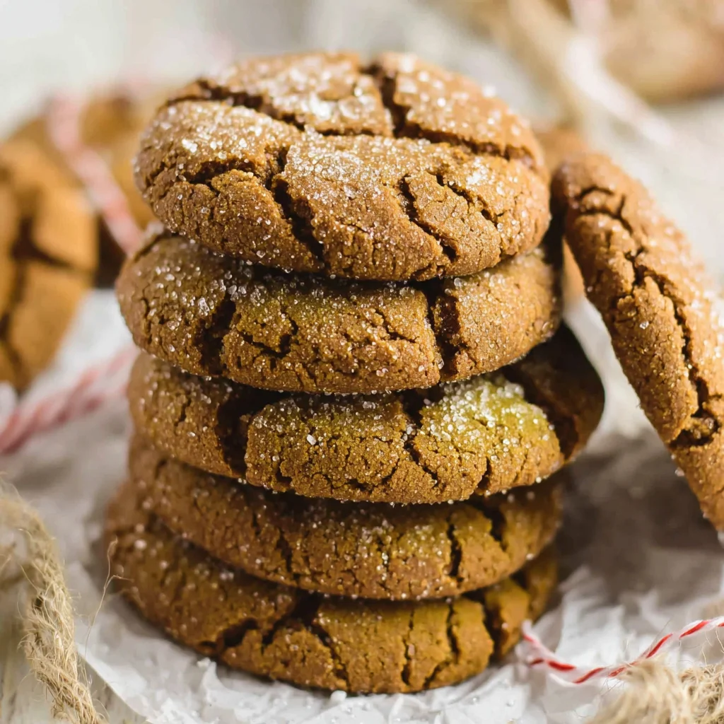 Starbucks Copycat Ginger Molasses Cookies