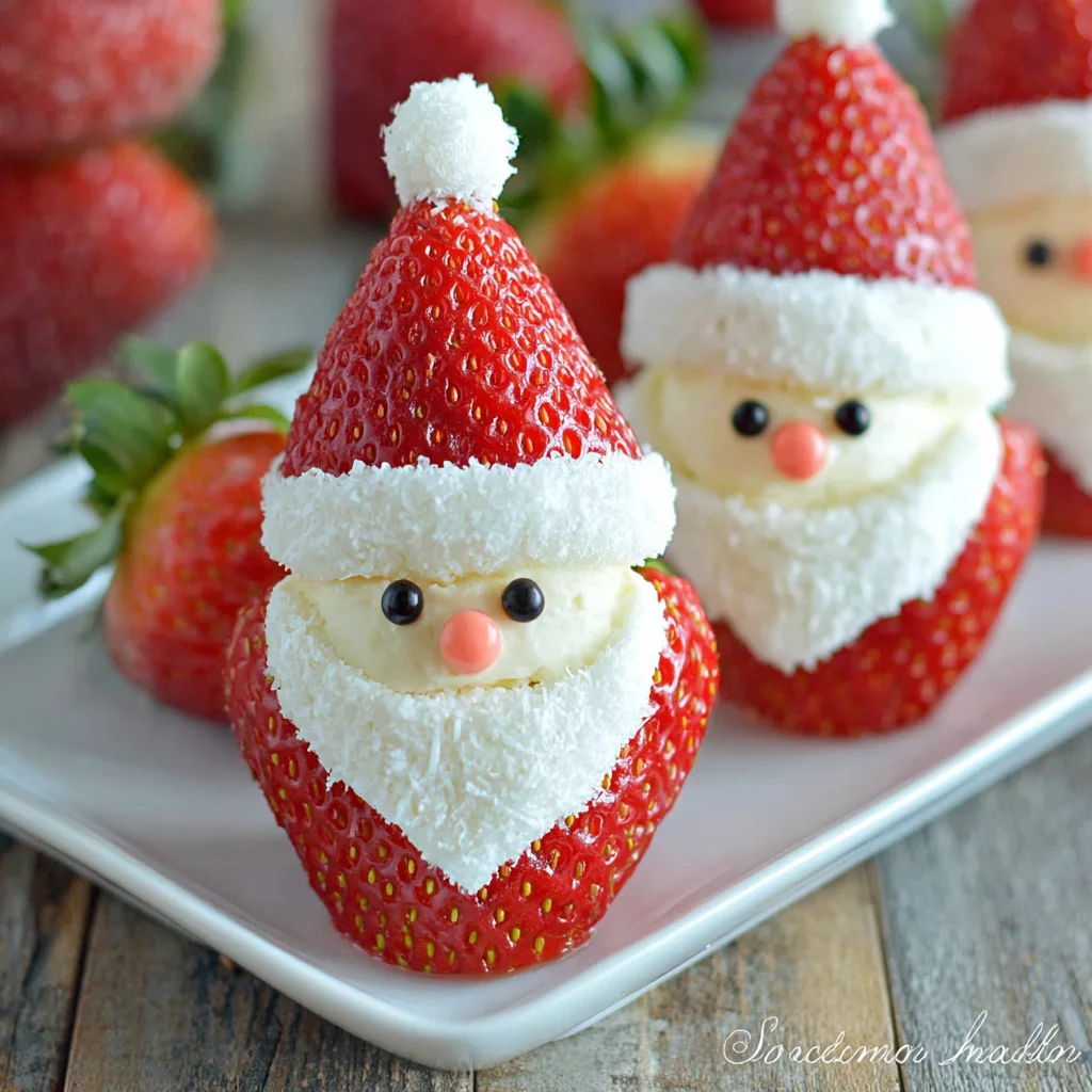 Strawberry Santas: A Festive and Delicious Christmas Treat