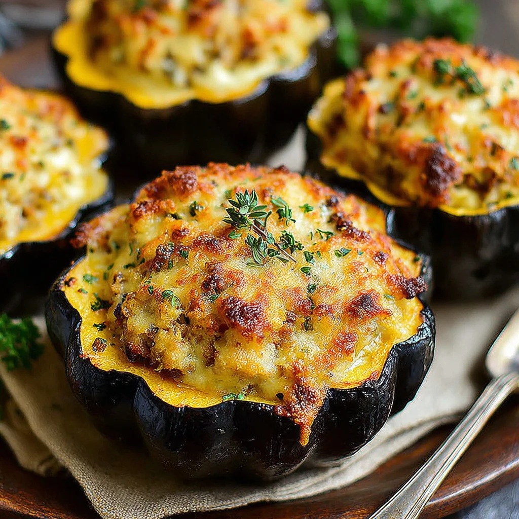 Stuffed Baked Acorn Squash: A Fall Feast in a Shell