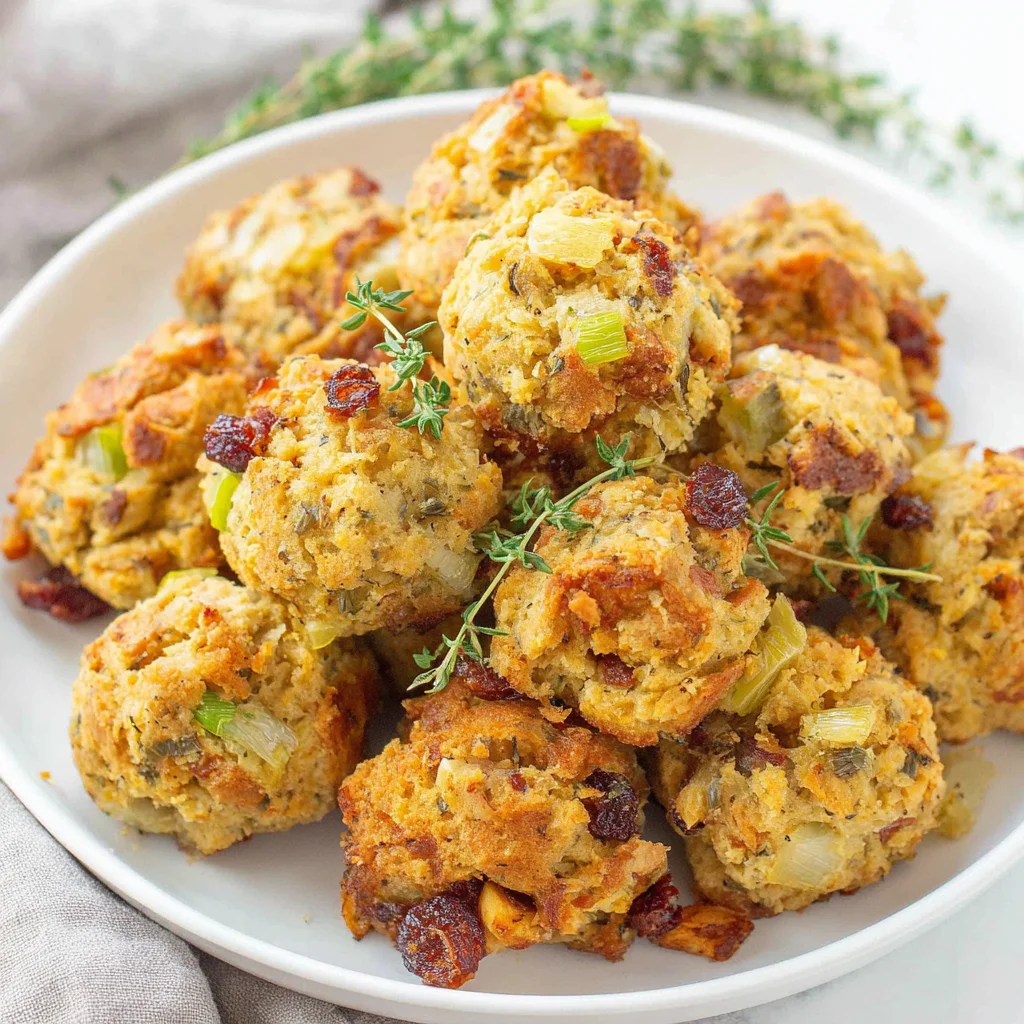 Savory Stuffing Balls: A Recipe for Thanksgiving and Beyond