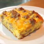 Cheesy Sausage Breakfast Casserole