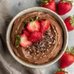 Chocolate Cream Cheese Fruit Dip