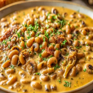 Creamy Southern Black Eyed Peas