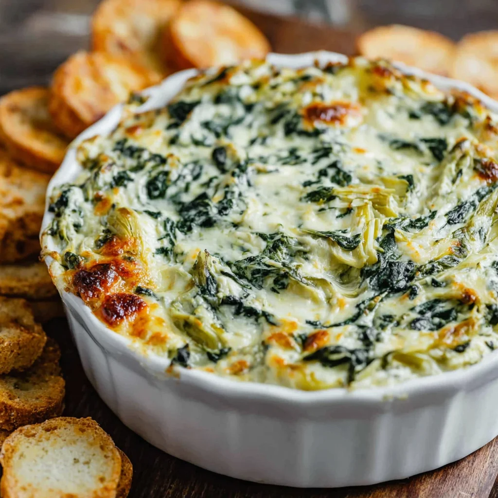 Creamy Spinach Artichoke Dip