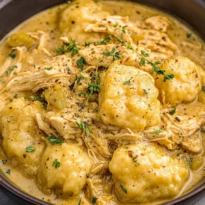 Crock Pot Chicken & Dumplings