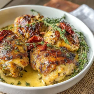 Dijon Chicken Thighs