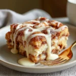 Easy Cinnamon Roll French Toast Bake