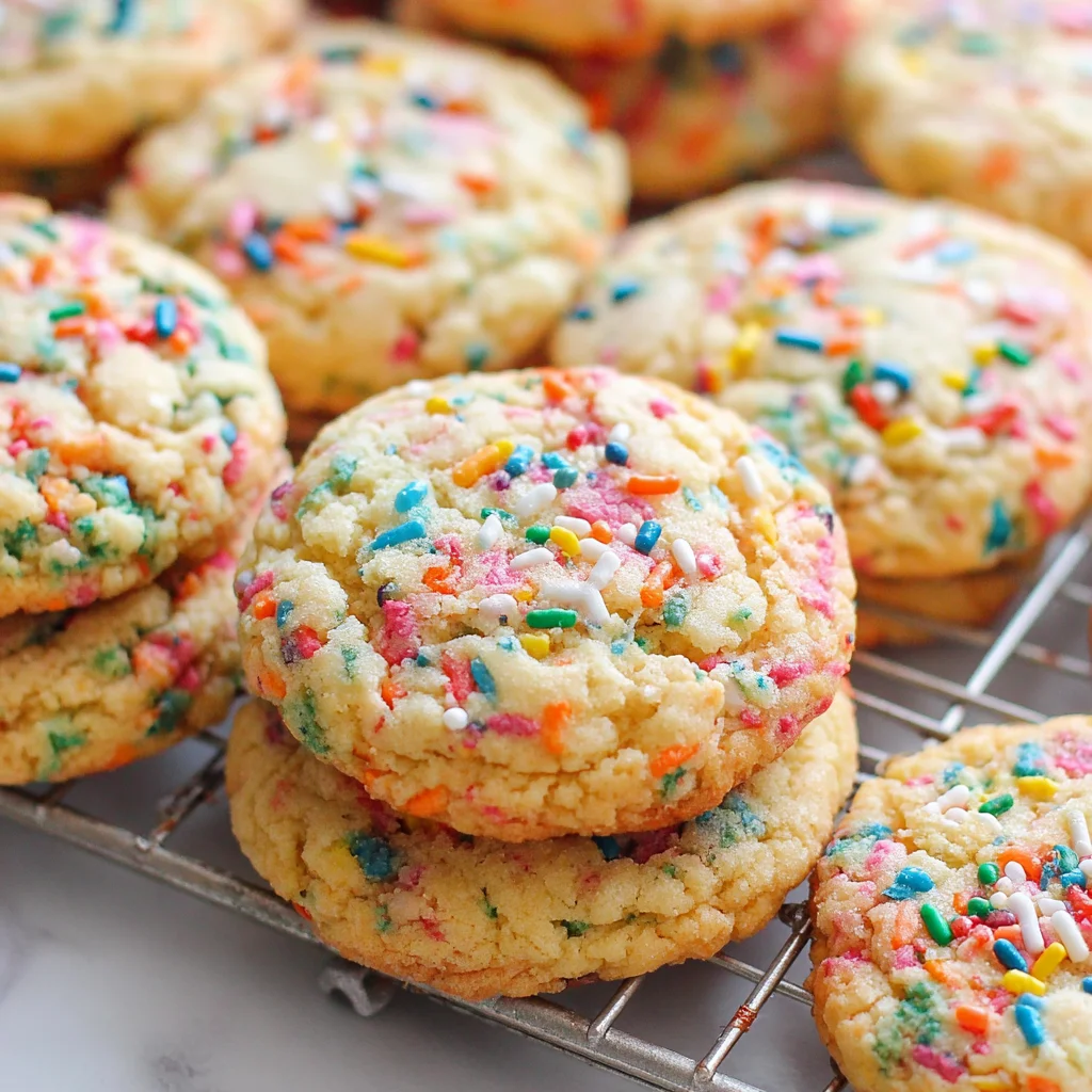 Classic Chewy Funfetti Cookies: The Ultimate Guide to Birthday Cake Perfection
