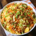 Healthy Chicken Egg Roll in a Bowl