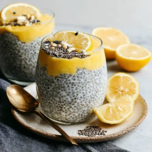 Lemon Cream Chia Pudding