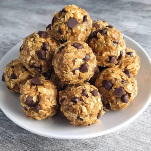 No-Bake Peanut Butter Energy Bites