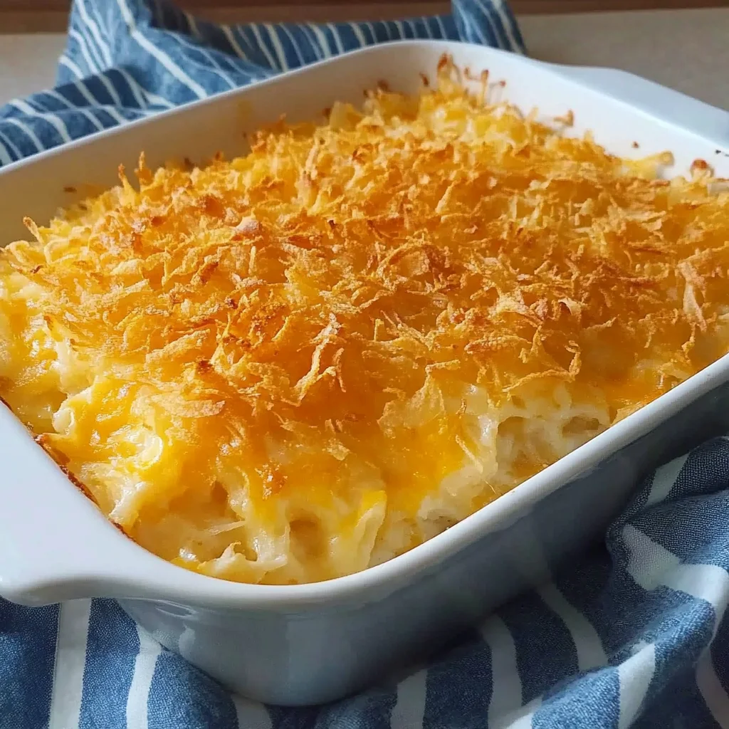 Cracker Barrel Hashbrown Casserole Recipe (Comfort Food Delight)
