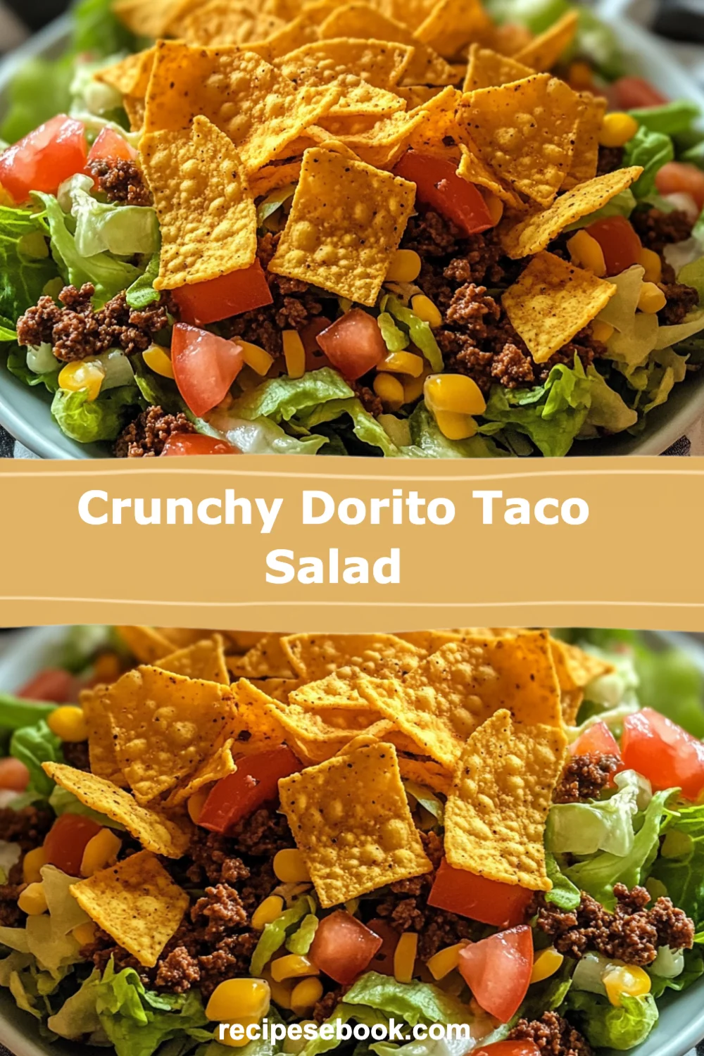 Irresistible Crunchy Dorito Taco Salad Recipe You Need to Try Today!