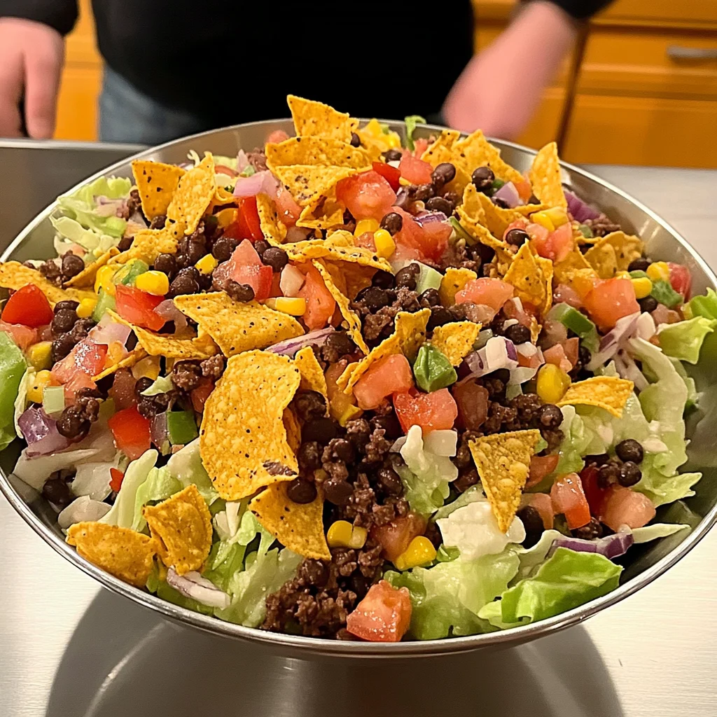 Easy Doritos Taco Salad Recipe
