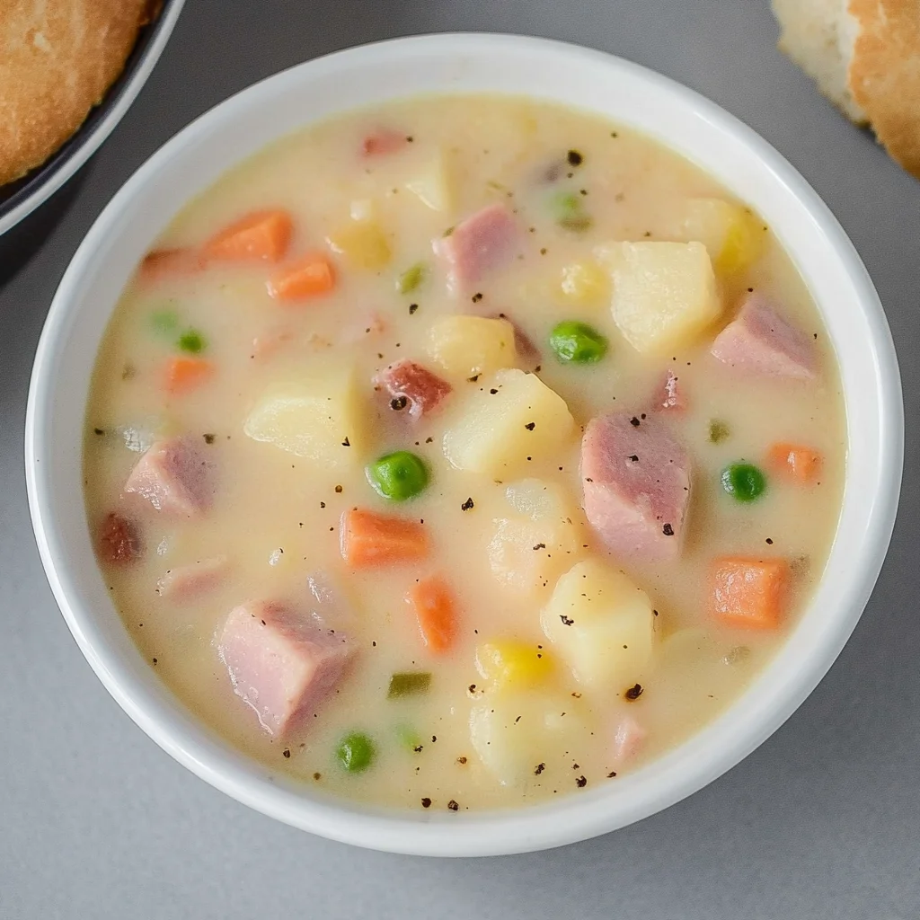 Hearty Ham and Potato Soup Recipe (Perfect for Chilly Days!)