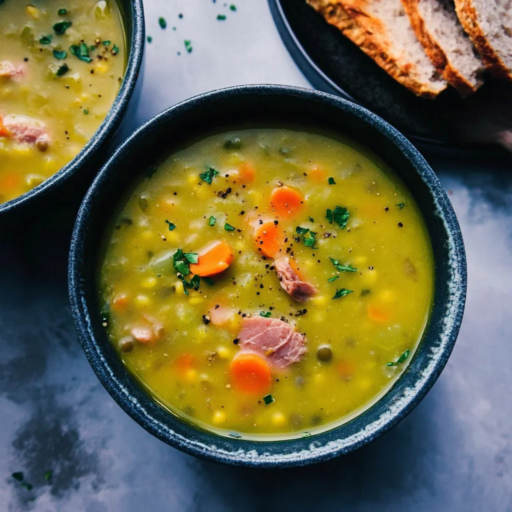 Hearty Split Pea Soup Recipe (Comforting and Nutritious!)