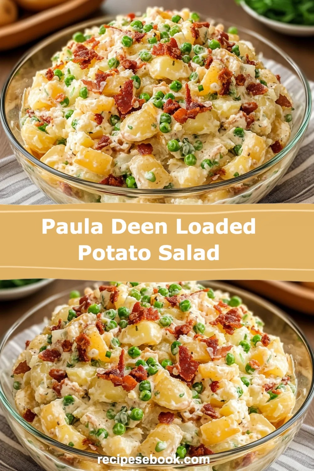 Delicious Paula Deen Loaded Potato Salad Recipe Everyone Will Love!