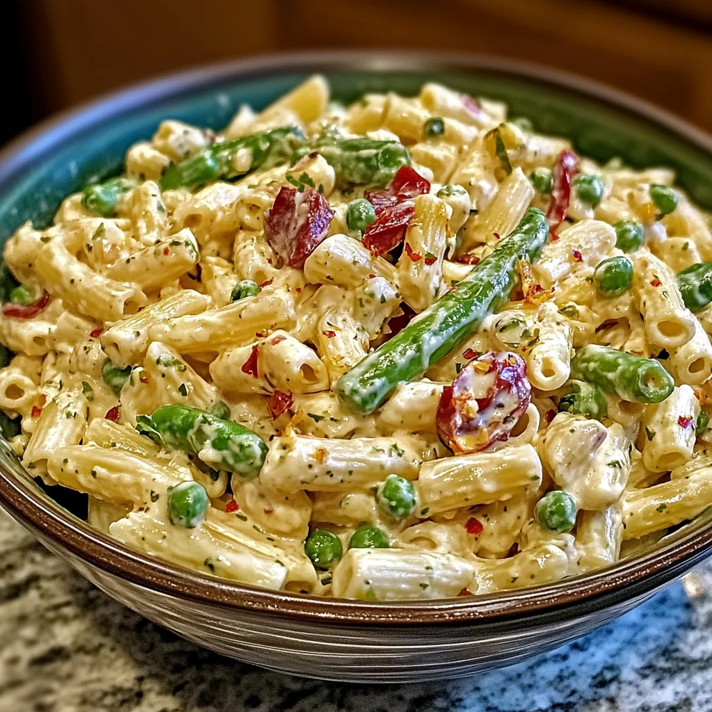 Tasty Lemon Dijon Pasta Salad Recipe