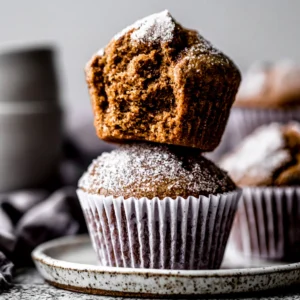 Brown Sugar Gingerbread Muffins Recipe