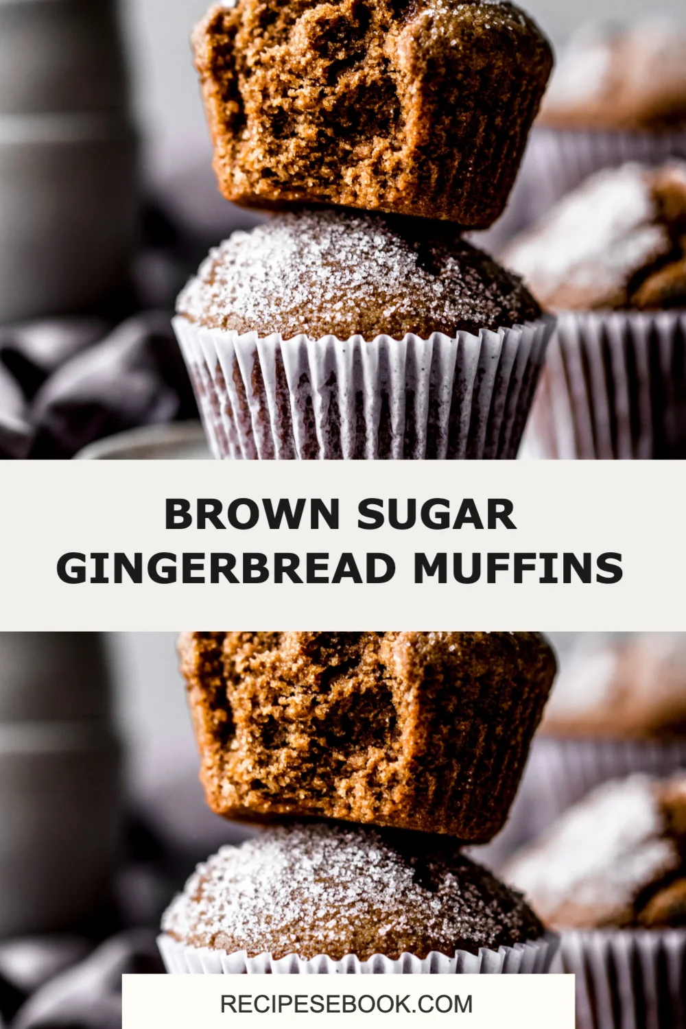 Cozy Up with Delicious Brown Sugar Gingerbread Muffins for a Perfect Treat!
