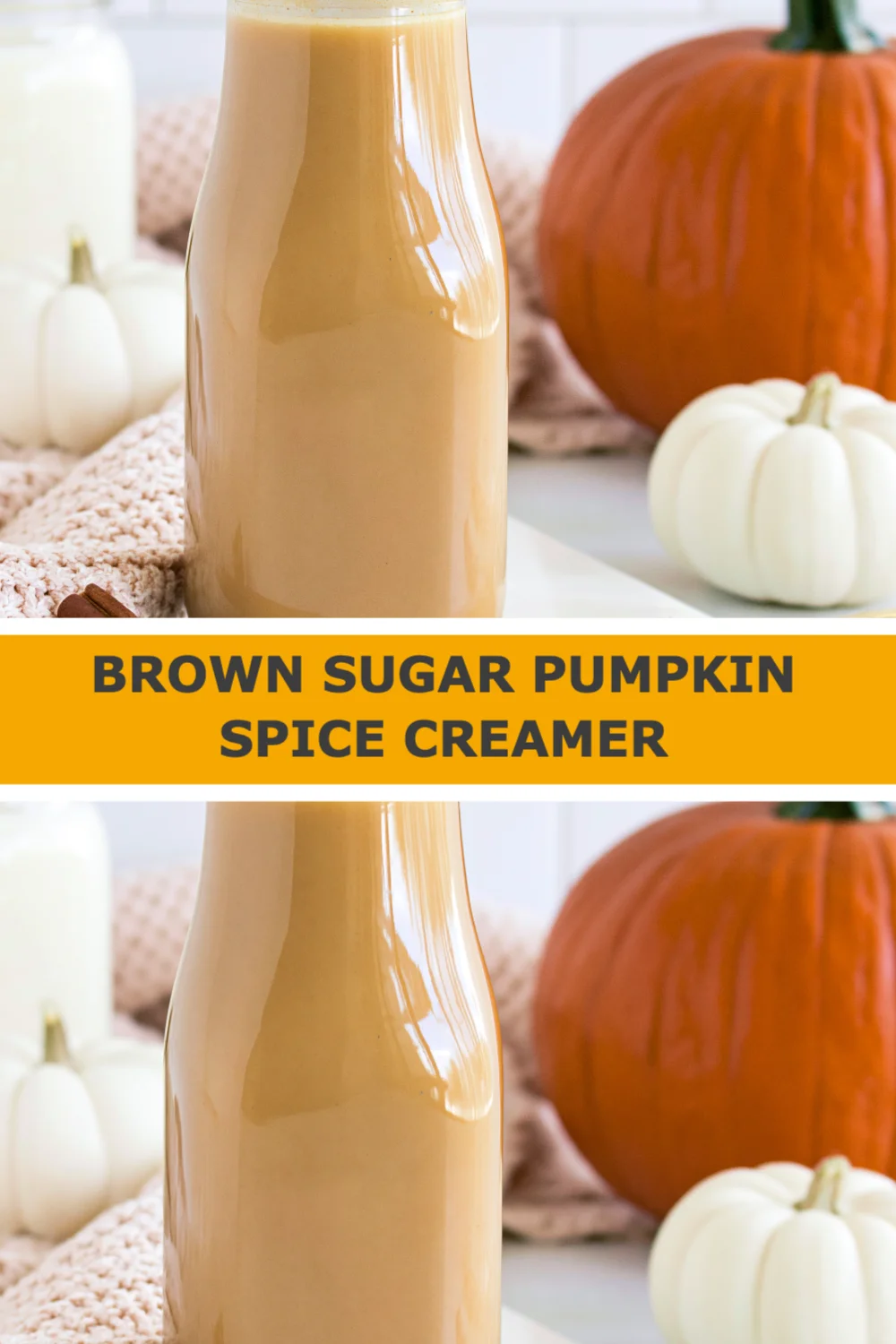 Delight in Fall with Homemade Brown Sugar Pumpkin Spice Creamer Recipe for Your Coffee!