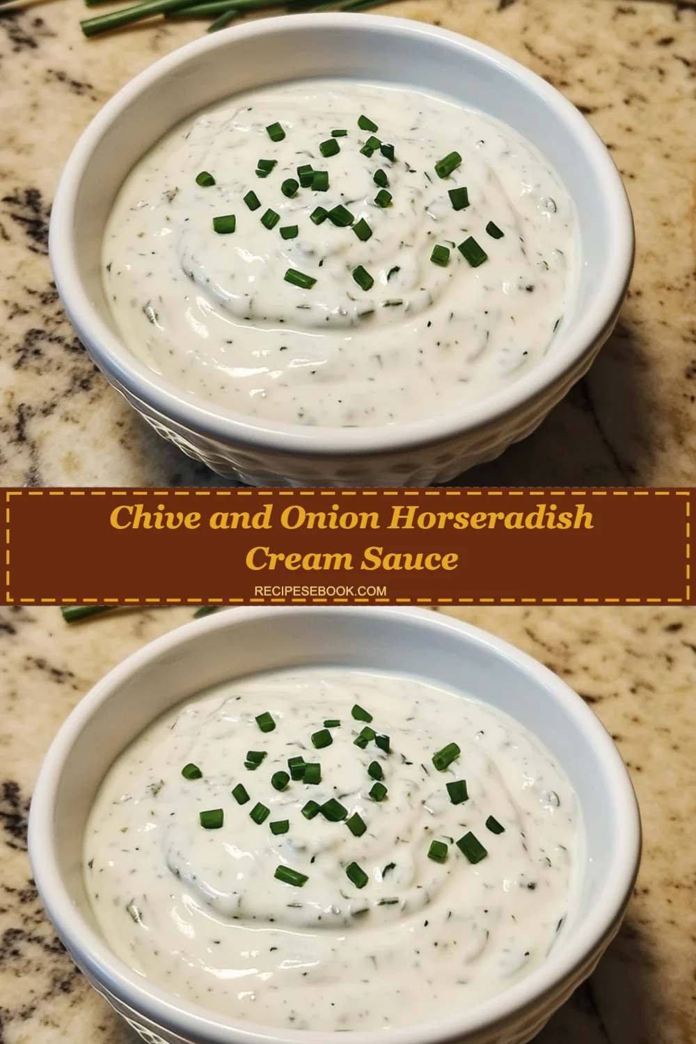 Chive and Onion Horseradish Cream Sauce Recipe