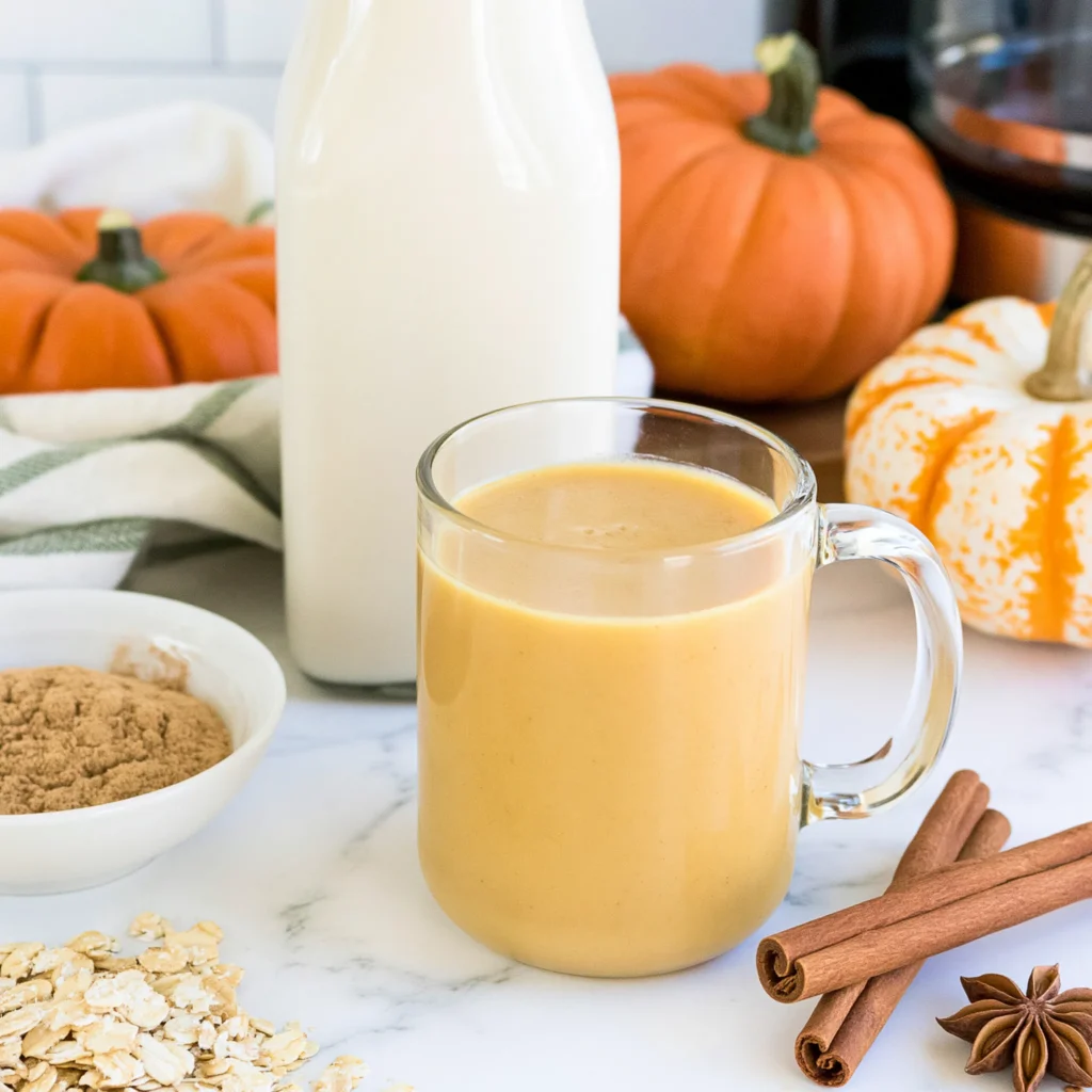 Cinnamon Pumpkin Oat Milk Creamer Recipe (Vegan & Easy!)