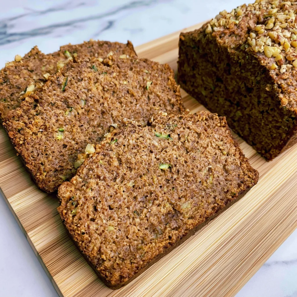 Cinnamon Spiced Moist Zucchini Bread Recipe