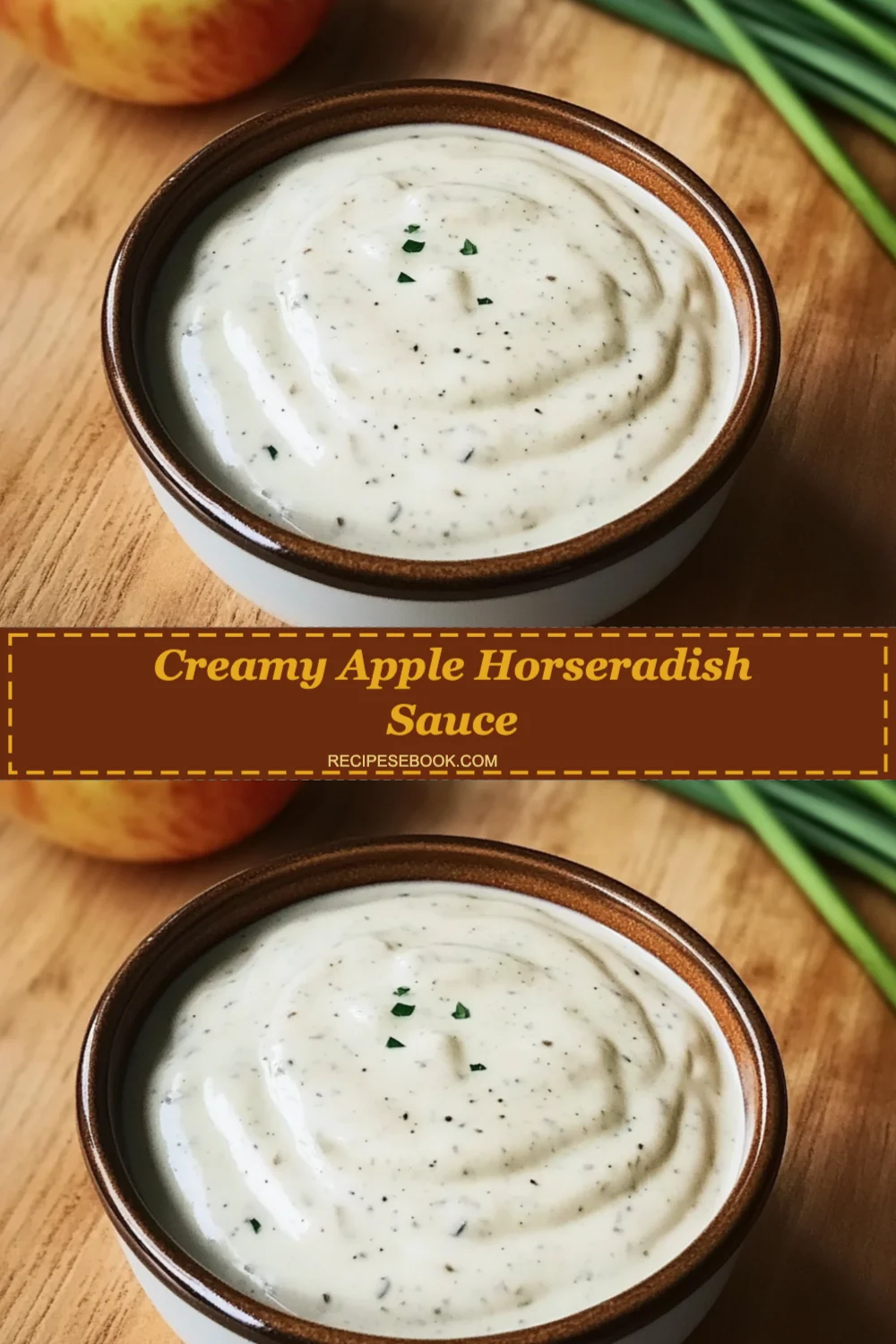 Elevate Your Meals with This Irresistible Creamy Apple Horseradish Sauce Recipe!