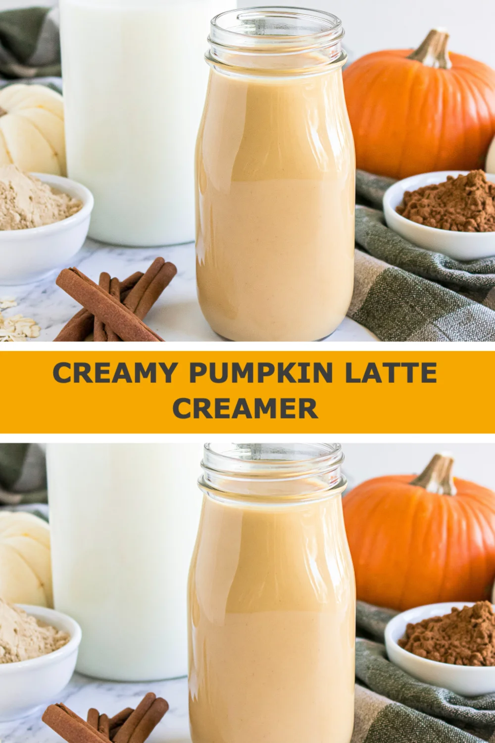 Delight in Fall with Homemade Creamy Pumpkin Latte Creamer - Easy Recipe to Try Now!
