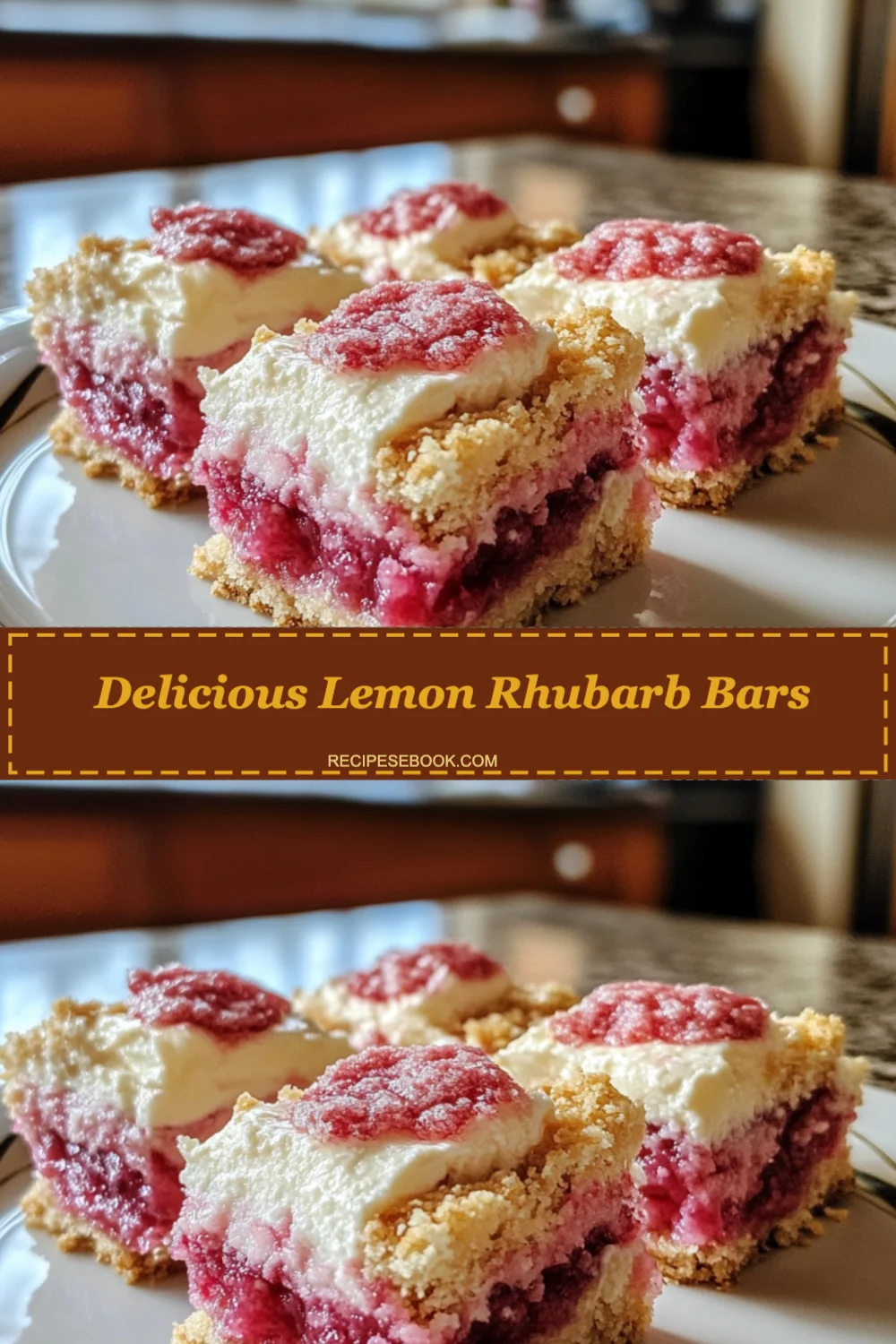 Irresistibly Delicious Lemon Rhubarb Bars You'll Want to Bake Today!