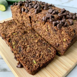 Easy Chocolate Chip Zucchini Bread Recipe