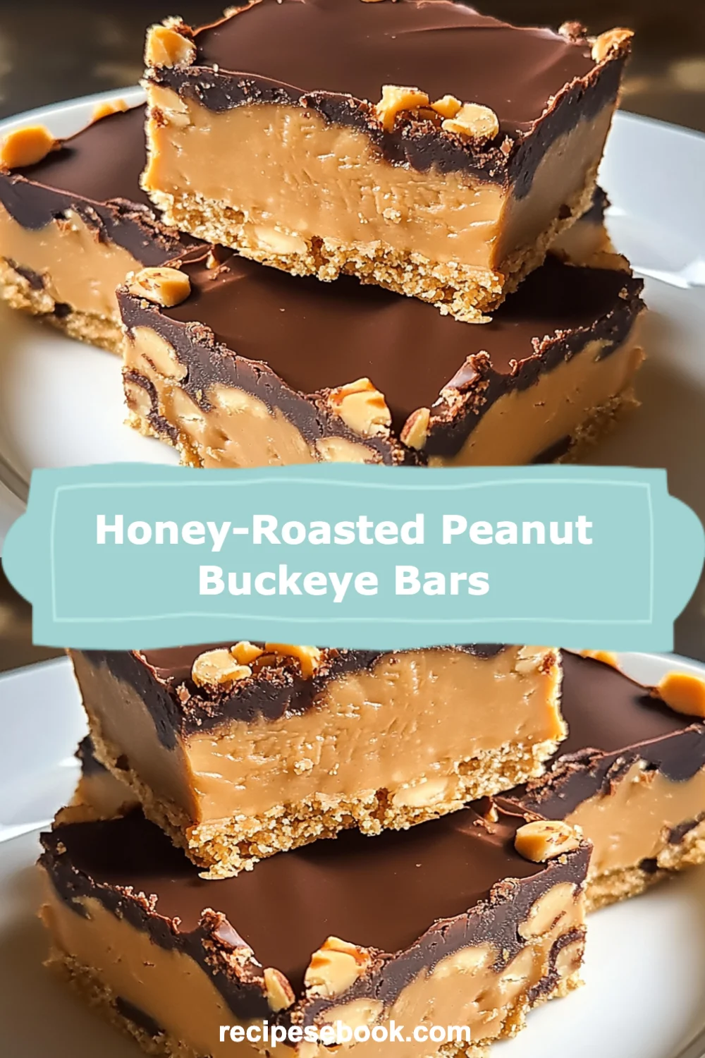 Irresistible Honey-Roasted Peanut Buckeye Bars You Need to Try Today!