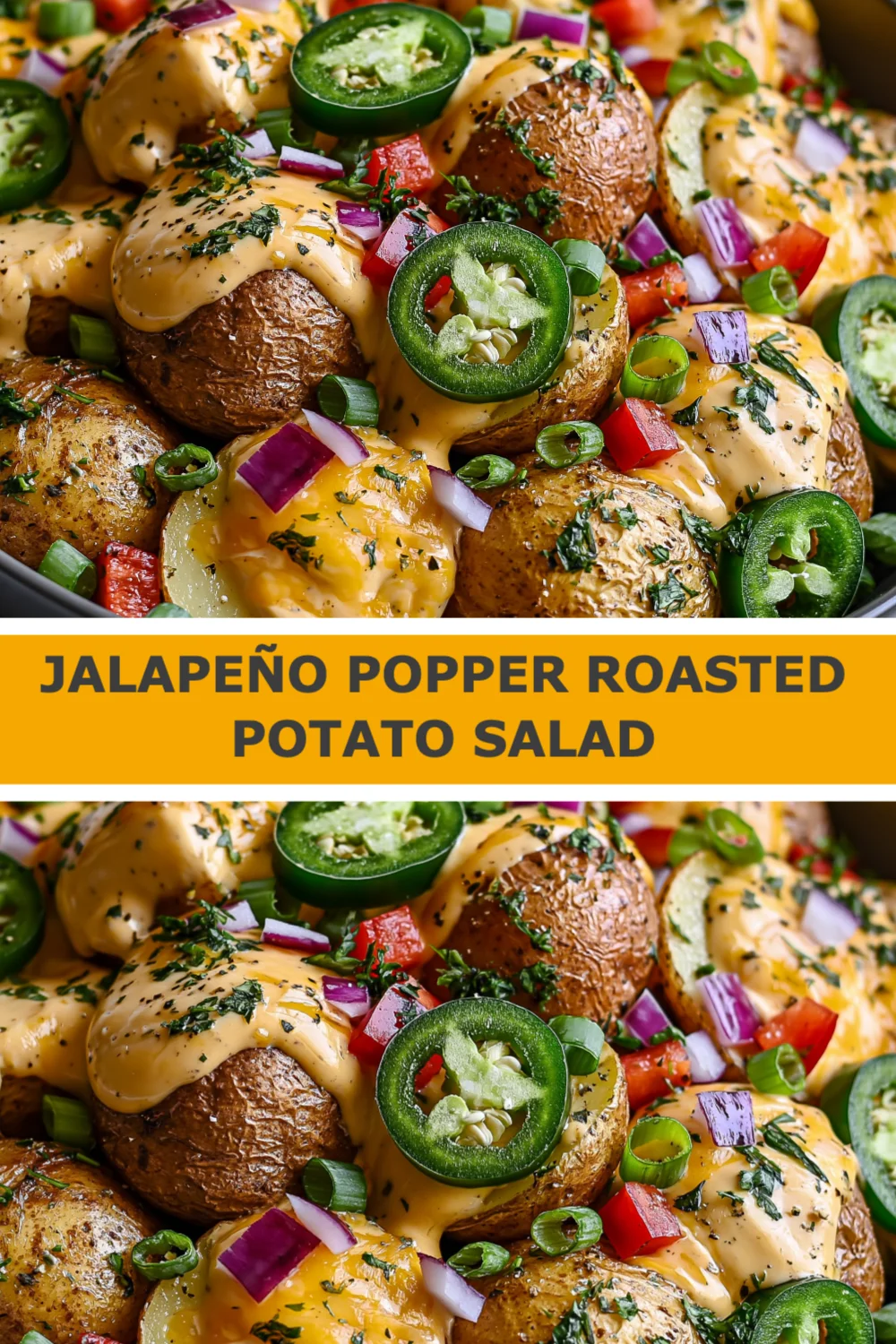 Spice Up Your BBQ with Jalapeño Popper Roasted Potato Salad - A Must-Try Side Dish!