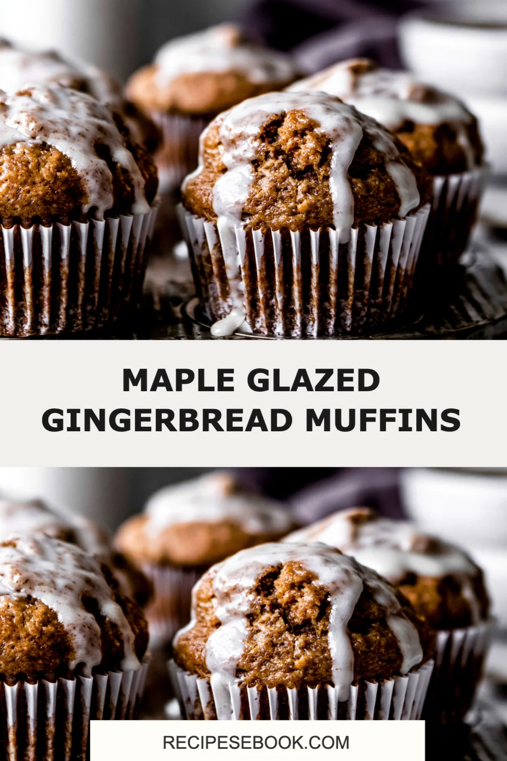 Delicious Maple Glazed Gingerbread Muffins Recipe for Cozy Baking Moments