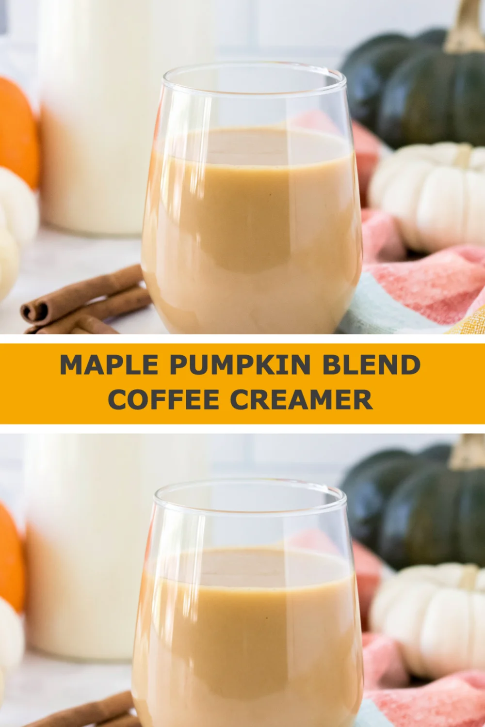 Delightful Maple Pumpkin Blend Coffee Creamer to Elevate Your Fall Mornings!