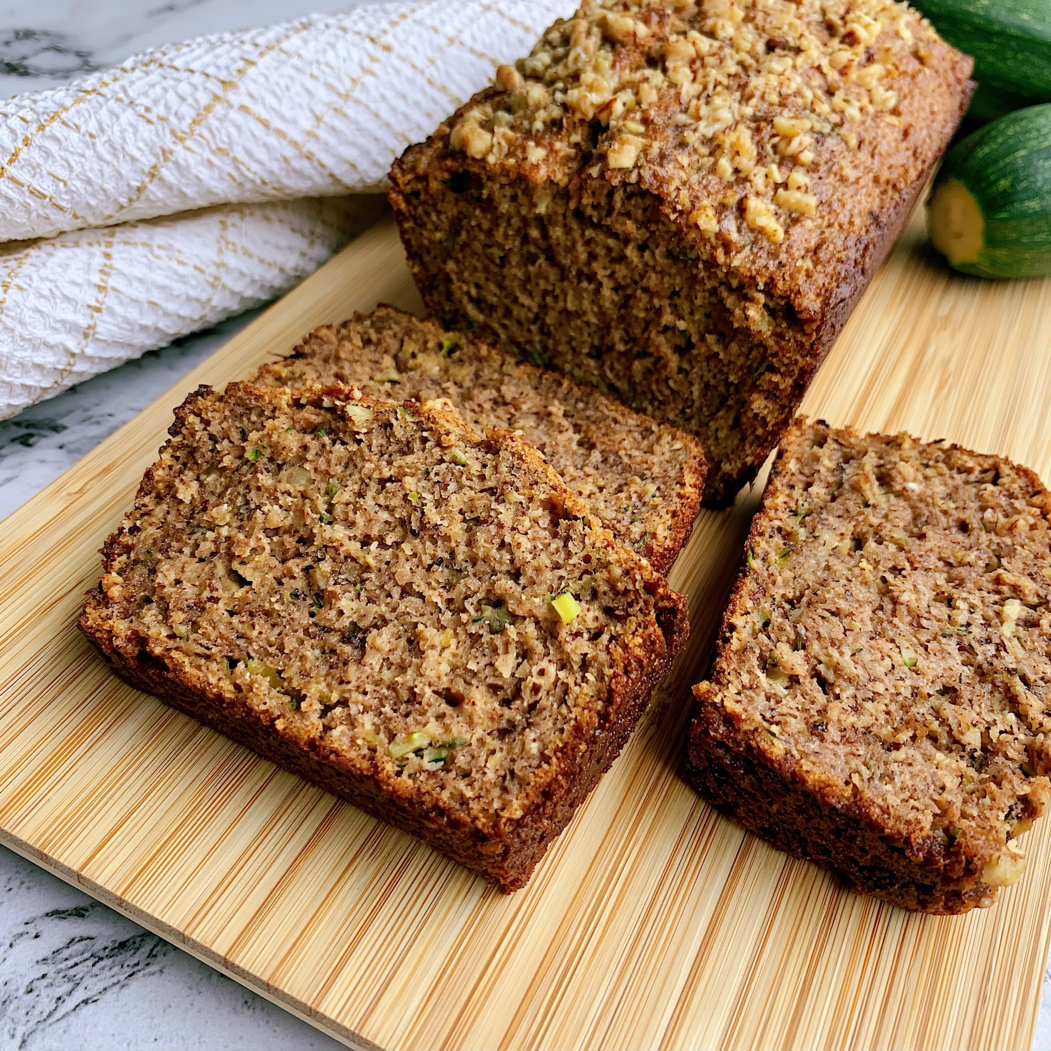 Moist Vanilla Zucchini Bread Recipe (Deliciously Easy!)